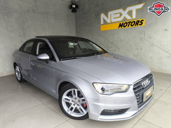 AUDI A3 1.8 TFSI SEDAN AMBITION 16V 180CV GASOLINA 4P AUTOMÁTICO AUDI A3 1.8 TFSI SEDAN AMBITION 16V 180CV GASOLINA 4P AUTOMÁTICO